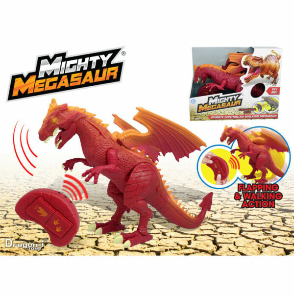 Dinozaur Dragon cu telecomanda