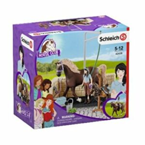 Set figurine, Zona de spalare Horse Club Emily si Luna, Schleich