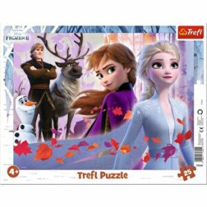 Puzzle Plansa Aventurile din Frozen, 25 piese