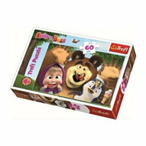 Puzzle Masha and the Bear, 60 piese