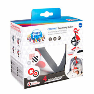 Carusel muzical mobil Sensory Toys, multicolor