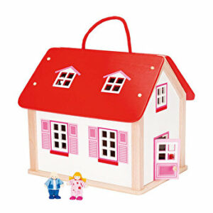 Valiza - Casa de papusi cu accesorii