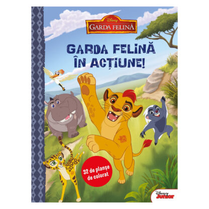 disney garda felina in actiune 32 planse de colorat