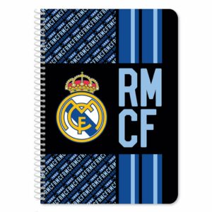 Caiet dictando cu spirala A4 Real Madrid, 60 file