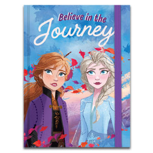 Carnetel cu elastic Disney Frozen 2, 10 x 13 cm