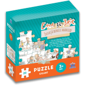 Editura DPH, Emma si Eric invata bunele maniere - puzzle gigant