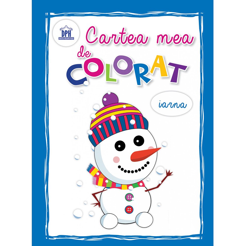 Editura DPH, Cartea mea de colorat - Iarna