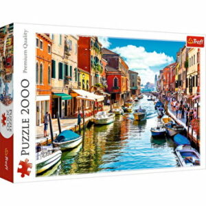 Puzzle Trefl spre insula Murano Venetia, 2000 piese