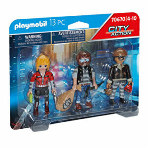Playmobil City Action - Police, Set 3 figurine hoti
