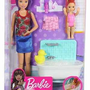 Papusa Barbie, mamica satena cu bebelus