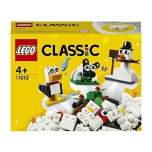 LEGO Classic - Caramizi albe creative 11012