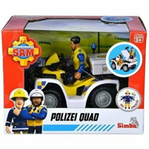 Pompierul Sam - ATV de politie cu o figurina