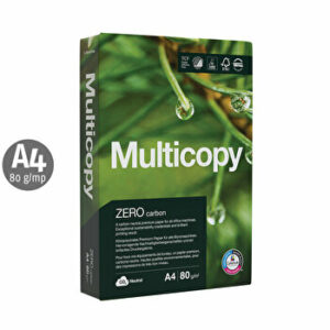 Set Hartie Multicopy Zero, A4, 80 g, 500 coli/top, 5 buc