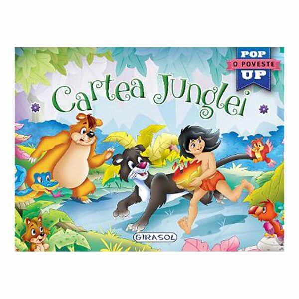 Carte Editura Girasol: Cartea Junglei - Pop-up