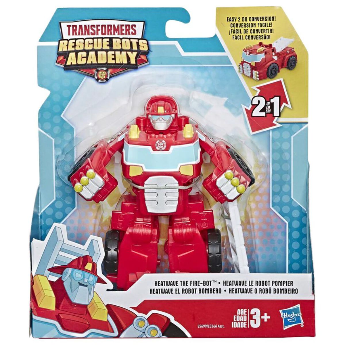 Figurina Transformers, Rescue Bots Academy, Heatwave the Fire-Bot, F08885 1 Figurina Transformers, Rescue Bots Academy, Heatwave the Fire-Bot, F08885