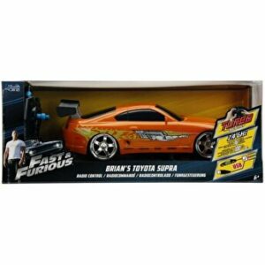 Masinuta metalica cu telecomanda Fast and Furious - RC Brian's Toyota Supra, scara 1:16