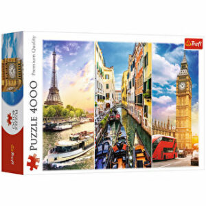 Puzzle Trefl calatorie in Europa, 4000 piese