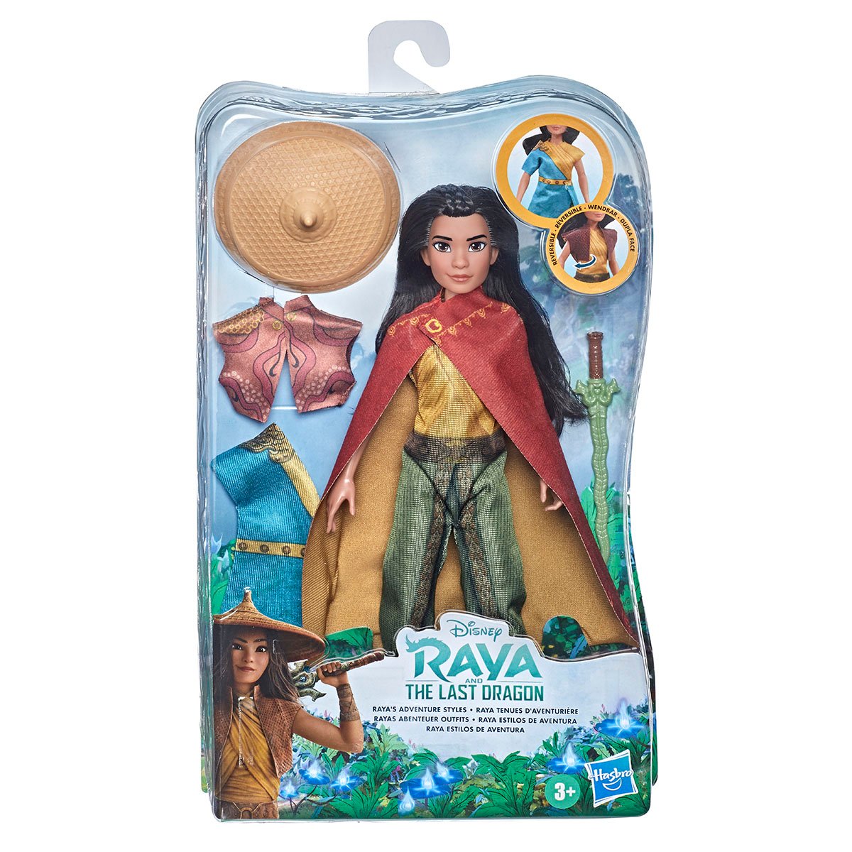 Papusa Disney Raya and the Last Dragon - Raya Adventure Style 1 Papusa Disney Raya and the Last Dragon - Raya Adventure Style