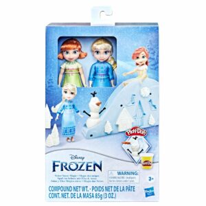 Set 2 papusi si accesorii Frozen, Sister Snow Magic, Anna si Elsa
