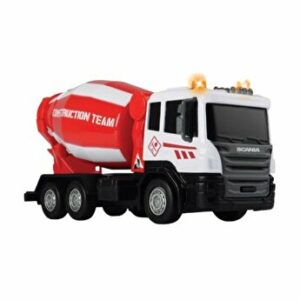 Betoniera Scania cu lumini si sunete, 17 cm