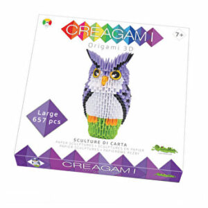Origami 3D, Creagami - Bufnita, 657 piese
