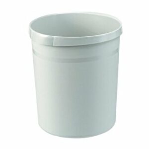 Cos de birou pentru hartii Han Grip, 18 L, gri