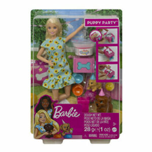 Set Barbie Gama Family - Papusa cu catelusi