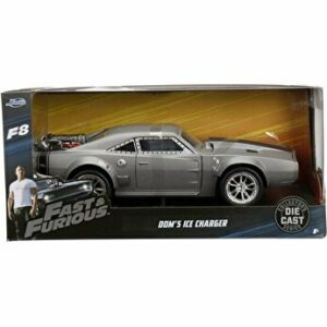 Masinuta Fast and Furios FF8 Dom's Ice Charger, scara 1:24