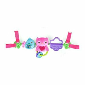 Bright Starts - Bara de jucarii pentru balansoar Take Along Busy Birdies, Bufnita