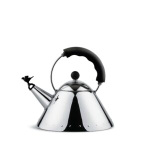 Fierbator din otel inoxidabil si rasina termoplastica, pasare, Alessi