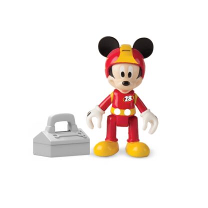 figurina mickey si pilotii de curse mickey