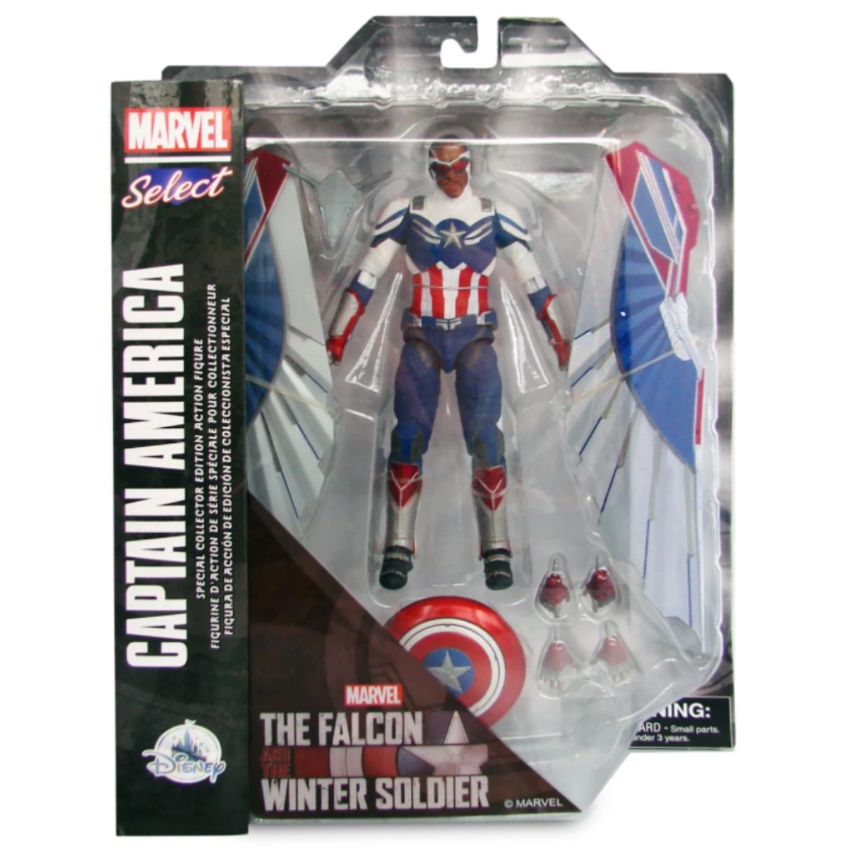 Figurina flexibila Avengers Bend and Flex, The Falcon, Winter Soldier (F0971) 1 Figurina flexibila Avengers Bend and Flex, The Falcon, Winter Soldier (F0971)