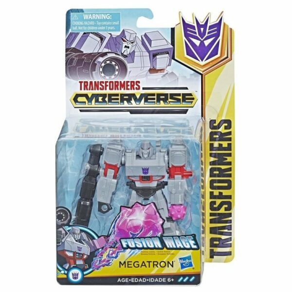 figurina transformers cyberverse action attackers warrior megatron