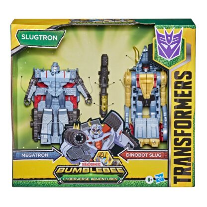 figurina transformers cyberverse roll and combine megatron dinobot slug 1