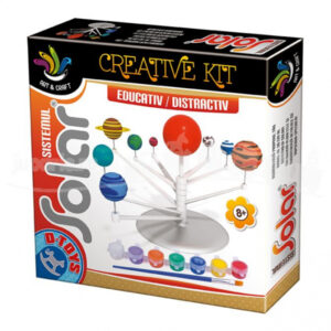 Sistemul solar - joc creativ de pictat