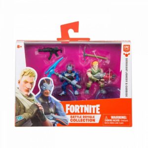 Set 2 figurine articulate Fortnite, Carbide si Sgt Jonesey, W1