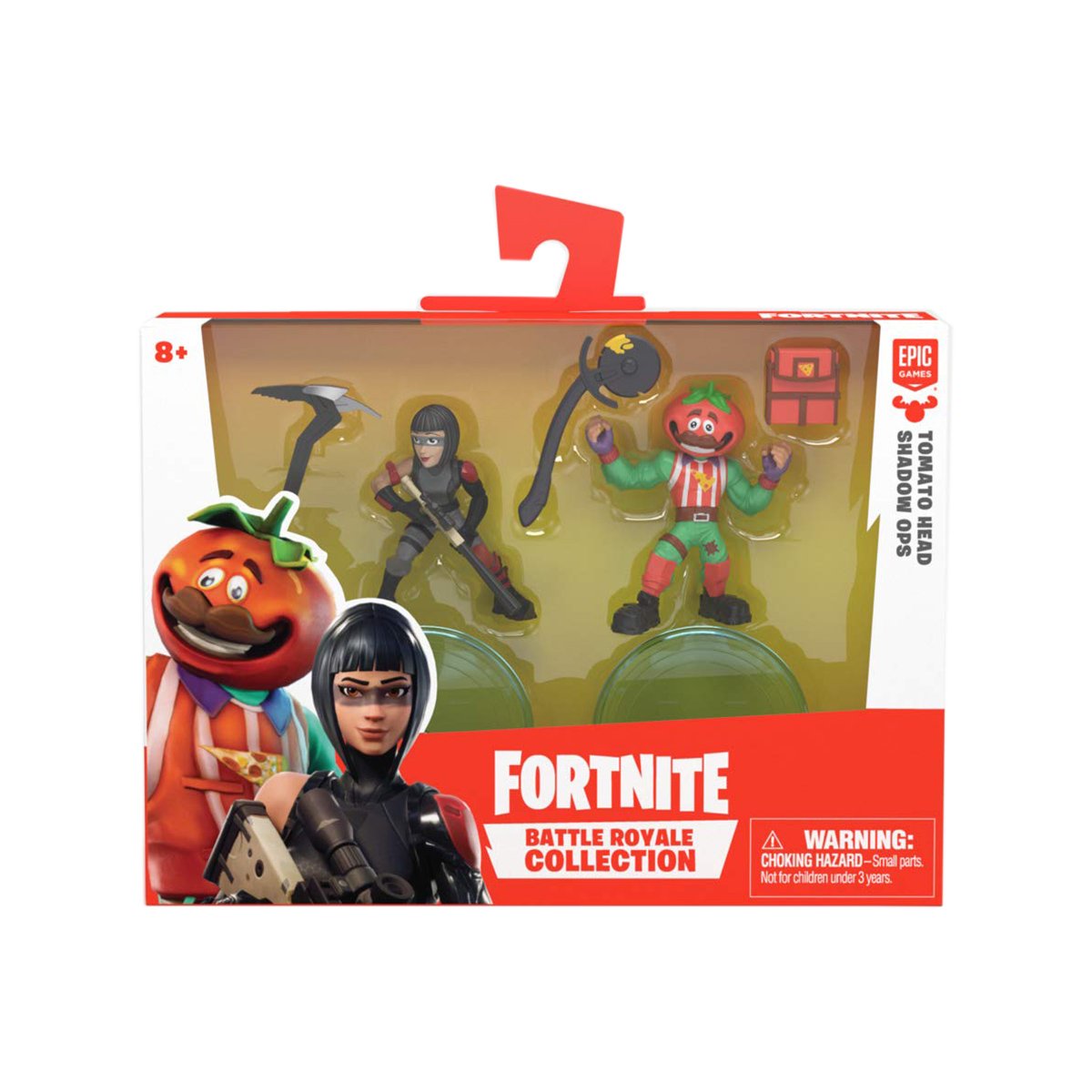 Set 2 figurine Fortnite S2 - Tomatohead si Shadow Ops (63537)