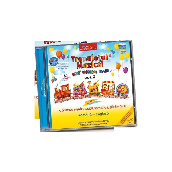 Gamma Educational Album muzical Trenuletul Muzical - Kids Musical Train vol.2