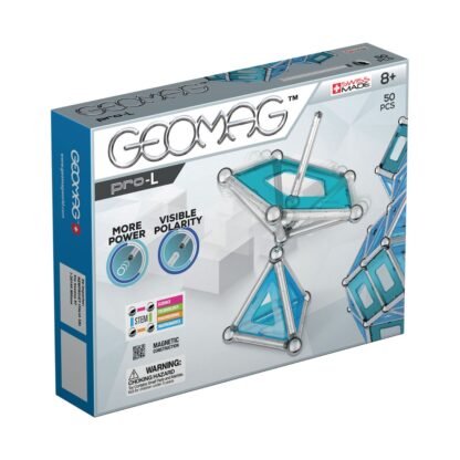 geom022 001w joc de constructie magnetic geomag pro l 50 piese 1