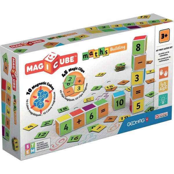 geom082 001w joc de constructie magnetic magic cube maths building