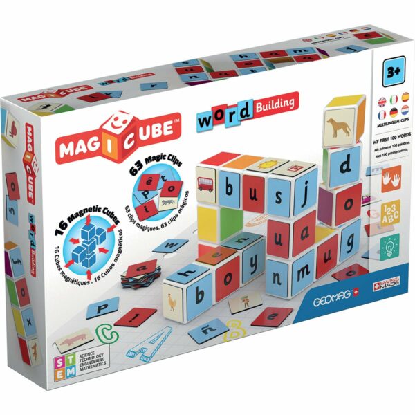 geom084 001w joc de constructie magnetic magic cube word building