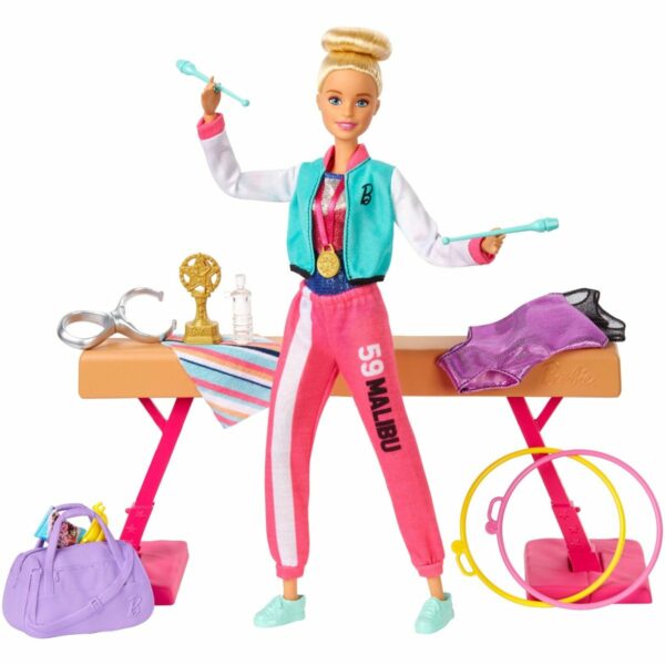 Set de joaca Barbie, Gimnasta GJM72