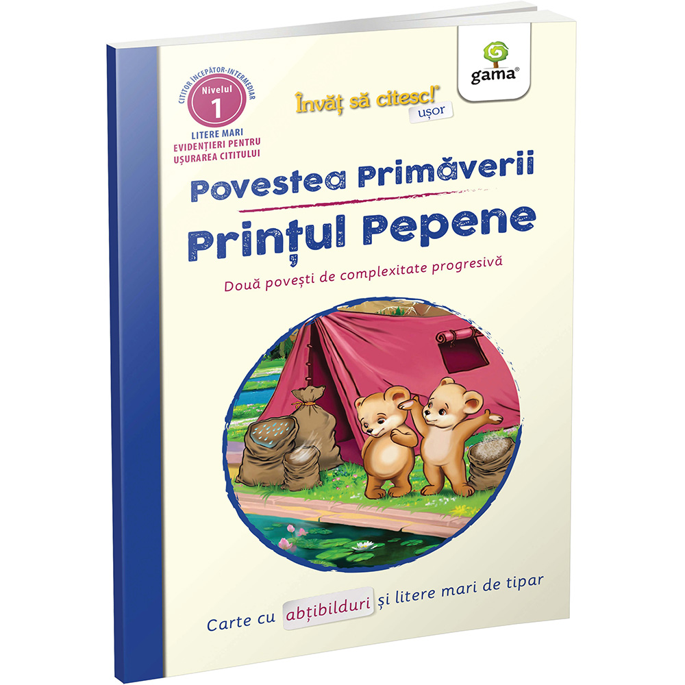 Invat sa citesc usor, Povestea Primaverii, Printul Pepene