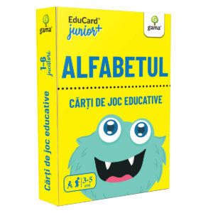 Editura Gama, Carti de joc educative Junior Plus, Alfabetul