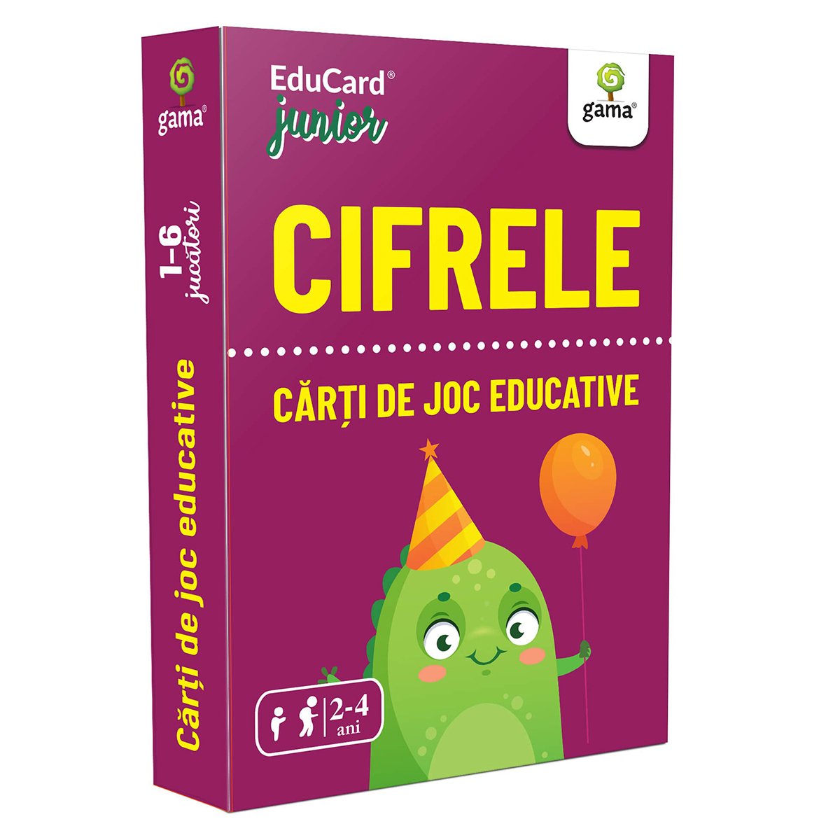 Editura Gama, Carti de joc educative Junior, Cifrele 1 Editura Gama, Carti de joc educative Junior, Cifrele