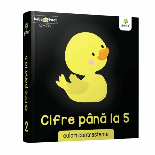 Cifre pana la 5. Culori contrastante, Bebe istet