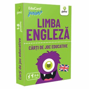 Editura Gama, Carti de joc educative Junior Plus, Limba engleza