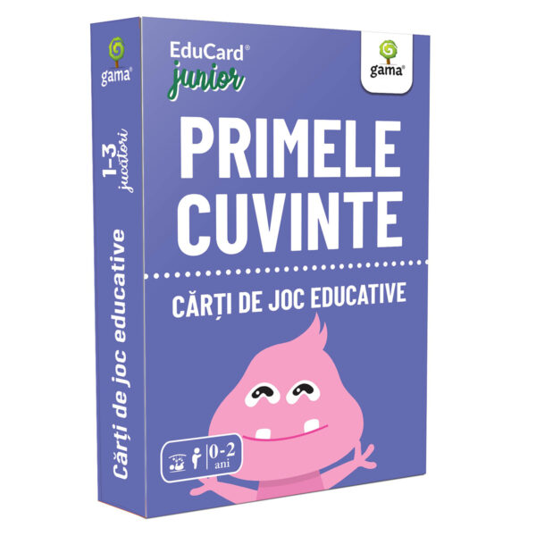 Editura Gama, Carti de joc educative Junior, Primele cuvinte