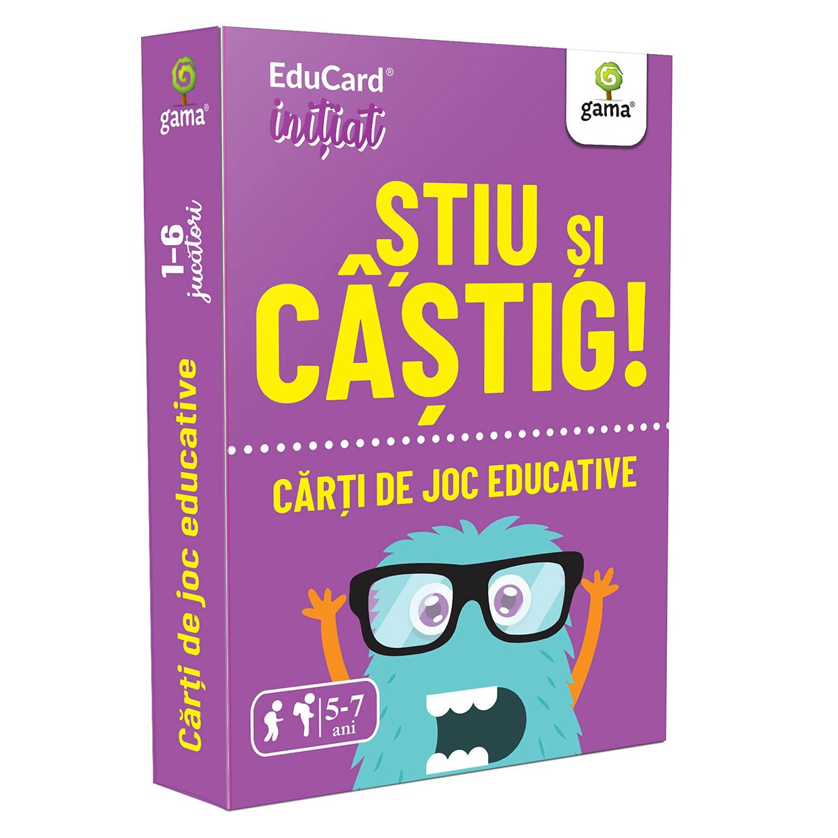 Editura Gama, Carti de joc educative Initiat, Stiu si castig! 1 Editura Gama, Carti de joc educative Initiat, Stiu si castig!