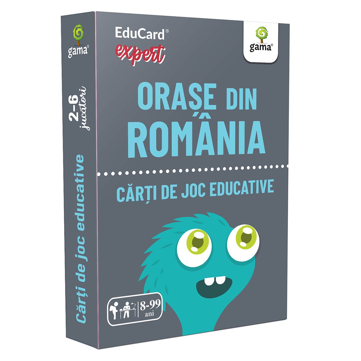 Editura Gama, Carti de joc educative Expert, Orase din Romania 1 Editura Gama, Carti de joc educative Expert, Orase din Romania